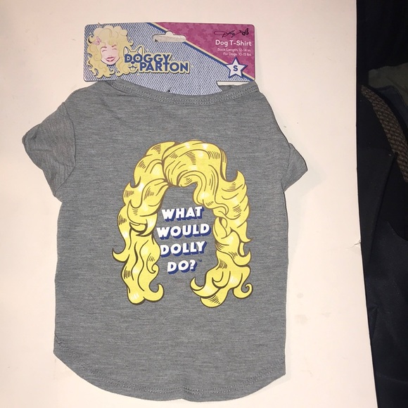 NWOT Doggy Parton Pet Tee - Picture 1 of 7